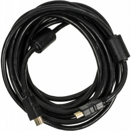 Кабель соединительный аудио-видео Ningbo HDMI-5M-MG HDMI (m)/HDMI (m) 5м. феррит.кольца позолоч.конт. черный (HDMI-5M-MG(VER1.4)BL)
