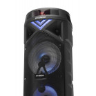 Минисистема Hyundai H-MC180 черный 80Вт FM USB BT SD/MMC