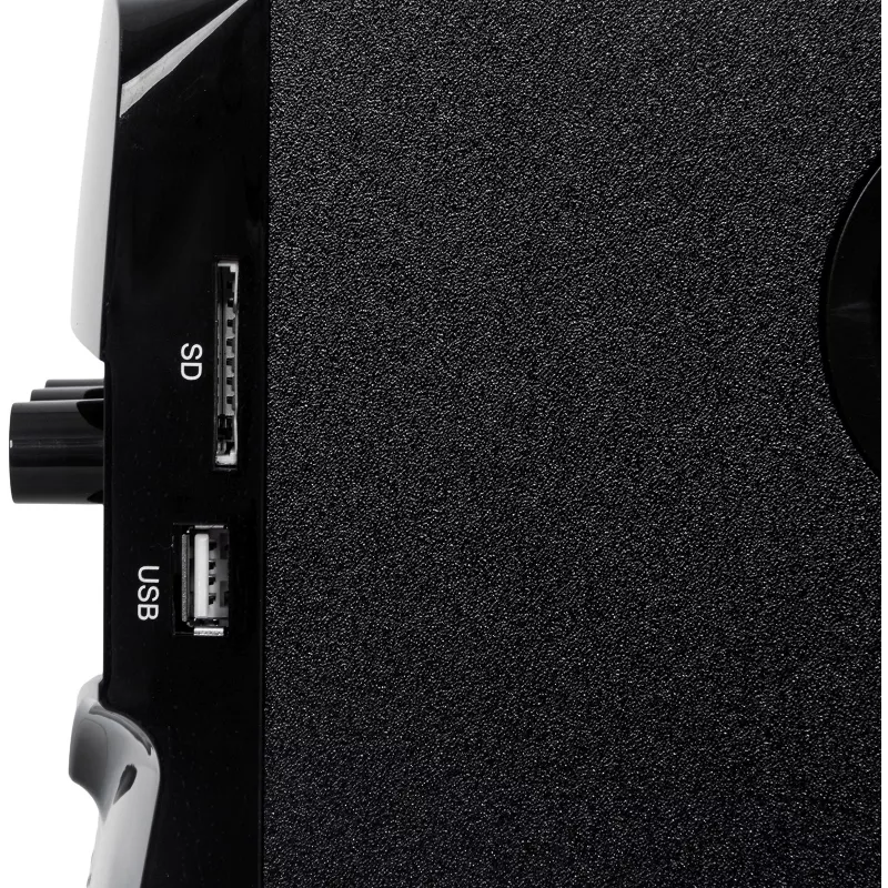 Минисистема Supra SMB-310 черный 60Вт FM USB BT SD