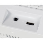 Микросистема Panasonic SC-HC410EG-S серебристый 40Вт CD CDRW FM USB BT