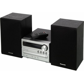 Микросистема Panasonic SC-PM250EC-S серебристый 20Вт CD CDRW FM USB BT
