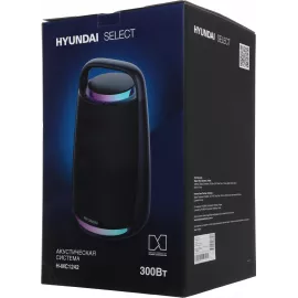 Минисистема Hyundai Select H-MC1242 черный 160Вт USB BT