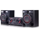 Минисистема LG CJ44 черный 480Вт FM USB BT