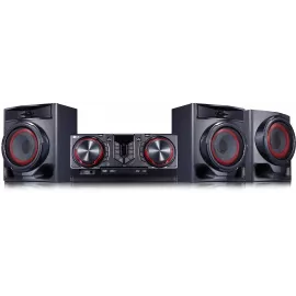 Минисистема LG XBoom CJ45 черный 720Вт FM USB BT