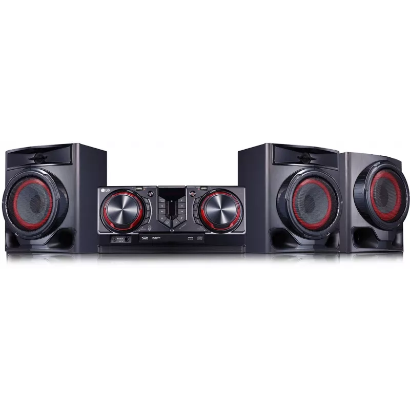 Минисистема LG XBoom CJ45 черный 720Вт FM USB BT