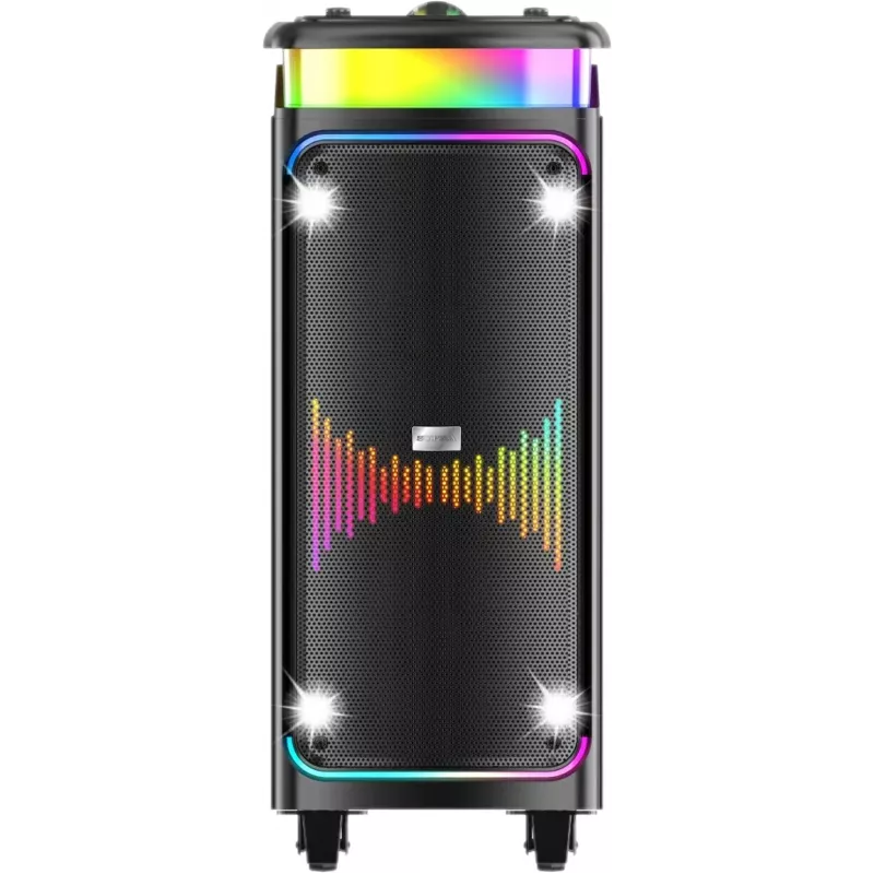 Минисистема Supra SMB-870 черный 90Вт FM USB BT SD