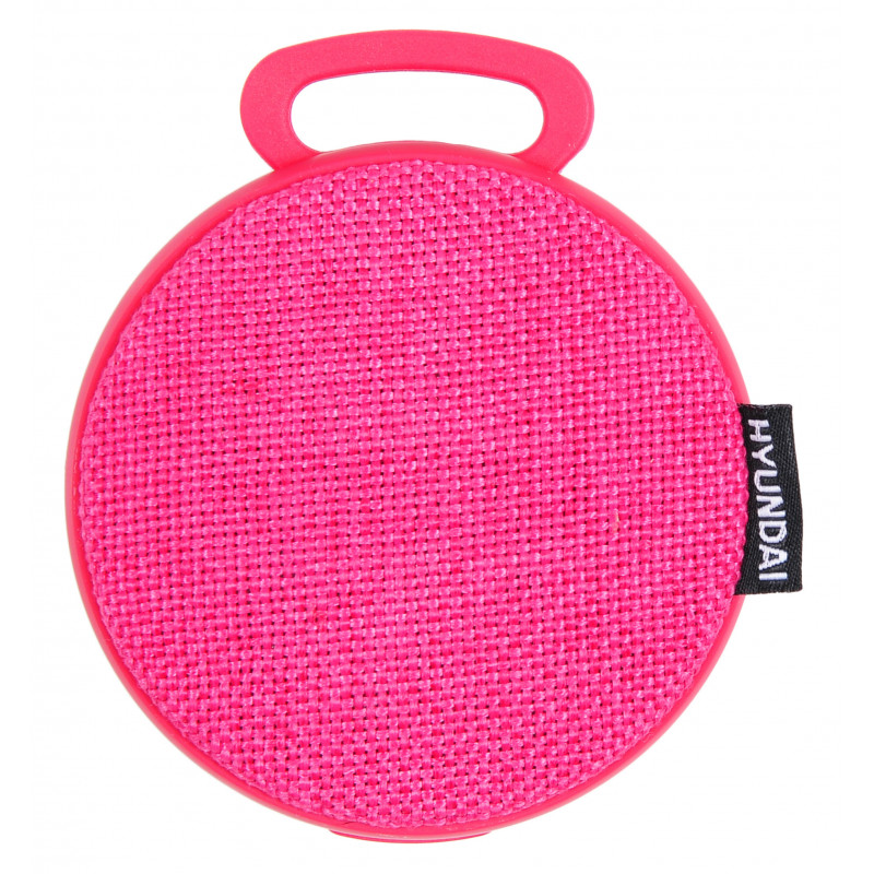 Колонка порт. Hyundai H-PAC150 красный 3W 1.0 BT 10м 300mAh