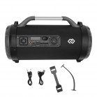 Колонка порт. Digma S-23 черный 18W 1.0 BT 10м 1800mAh (SP2318B)