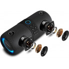 Колонка порт. Sven PS-340 черный 24W 2.0 BT/3.5Jack/USB 10м 3600mAh (SV-021283)