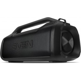 Колонка порт. Sven PS-390 черный 50W 2.0 BT/3.5Jack/USB 10м 3600mAh (SV-021306)