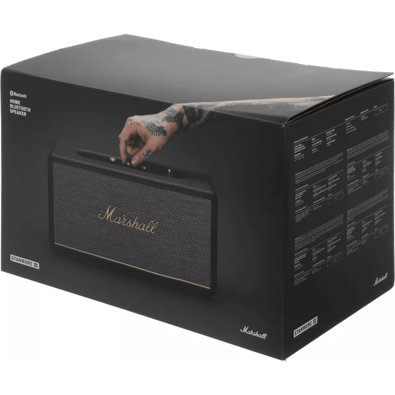 Колонка порт. Marshall Stanmore III черный/золотистый 80W 2.1 BT/3.5Jack 10м