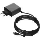 Умная колонка Yandex Станция Миди Алиса черный 24W 1.0 BT/Wi-Fi 10м (YNDX-00054BLK)
