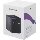 Умная колонка Yandex Станция Миди Алиса черный 24W 1.0 BT/Wi-Fi 10м (YNDX-00054BLK)