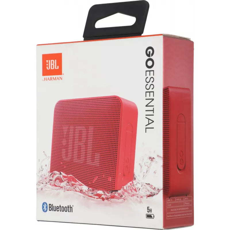 Колонка порт. JBL Go Essential красный 3.2W 1.0 BT 10м 730mAh (JBLGOESRED)