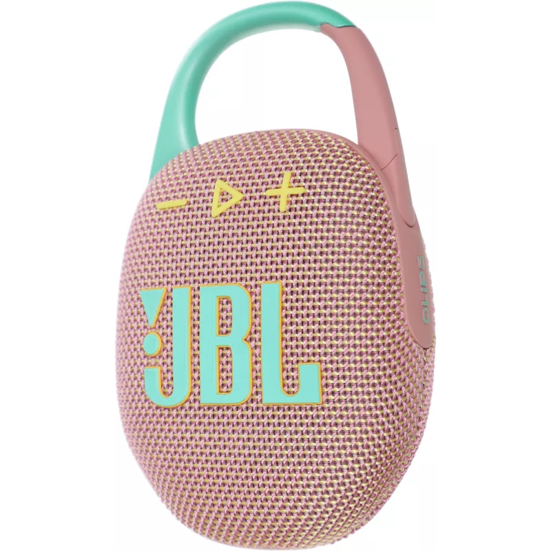 Колонка порт. JBL Clip 5 розовый 7W Mono BT 10м 1400mAh