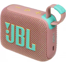 Колонка порт. JBL GO 4 розовый 4.2W 1.0 BT 850mAh (JBLGO4PINK)