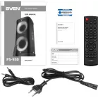 Колонка порт. Sven АС PS-930 черный 150W 1.0 BT/3.5Jack 7200mAh (SV-022402)
