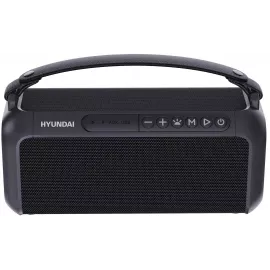 Колонка порт. Hyundai H-PS1007 черный 60W 2.0 BT 10м 2600mAh