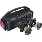 Колонка порт. Hyundai H-PS1007 черный 60W 2.0 BT 10м 2600mAh