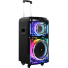 Колонка порт. Ural Молот 103 черный 1200W 1.1 BT/3.5Jack/USB-C 15м 7000mAh (УРАЛ МОЛОТ 103)