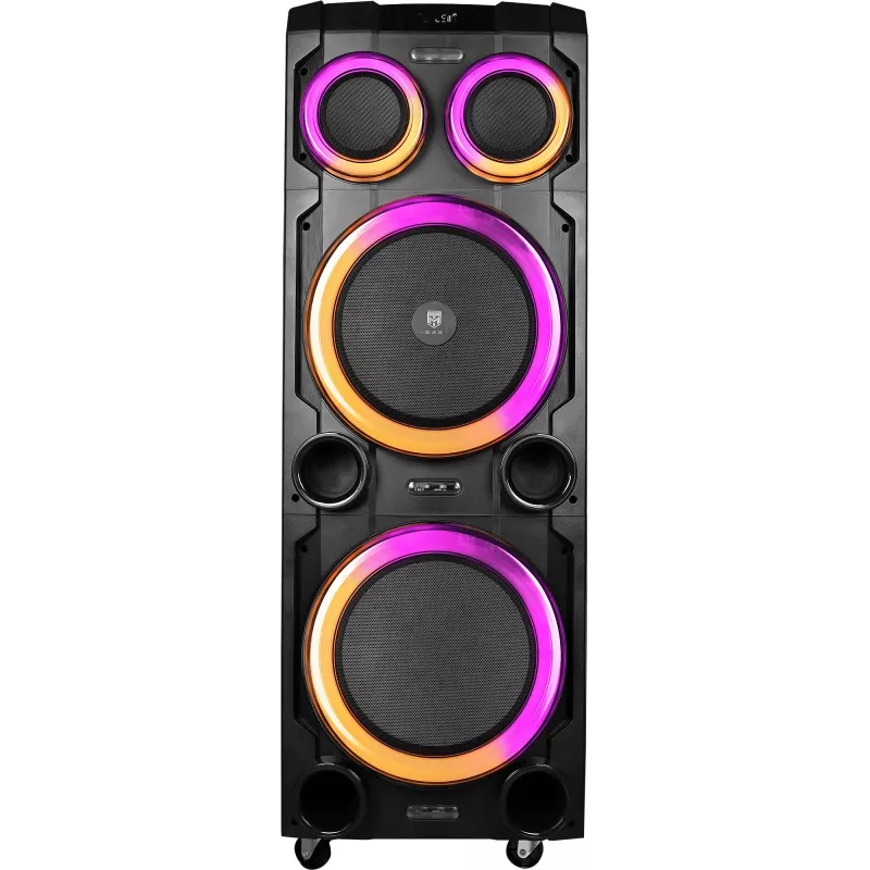 Колонка порт. Ural Молот 23 черный 2000W 1.1 BT/3.5Jack/USB-C 15м 7000mAh (УРАЛ МОЛОТ 23)