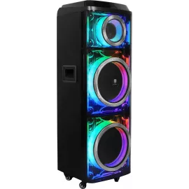 Колонка порт. Ural Молот 203 черный 2000W 1.1 BT/3.5Jack/USB-C 15м 9000mAh (УРАЛ МОЛОТ 203)