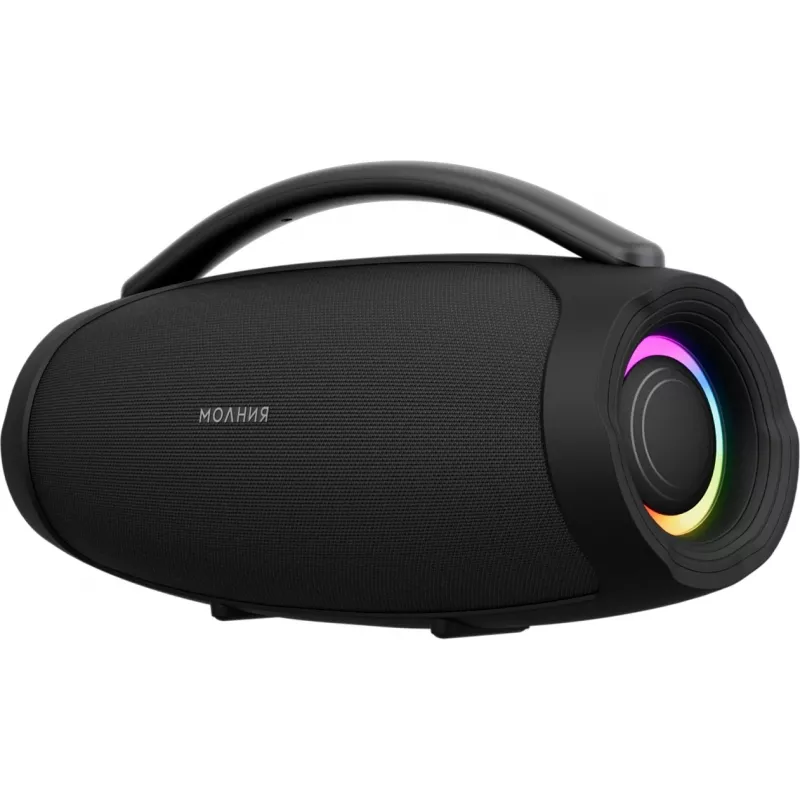 Колонка порт. Ural Молния Тренд черный 180W 1.1 BT/3.5Jack/USB-C 10м 4500mAh (УРАЛ МОЛНИЯ ТРЕНД)