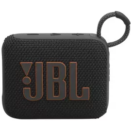 Колонка порт. JBL GO 4 черный/оранжевый 4.2W 1.0 BT 850mAh