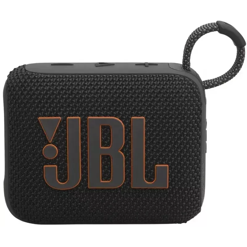Колонка порт. JBL GO 4 черный/оранжевый 4.2W 1.0 BT 850mAh
