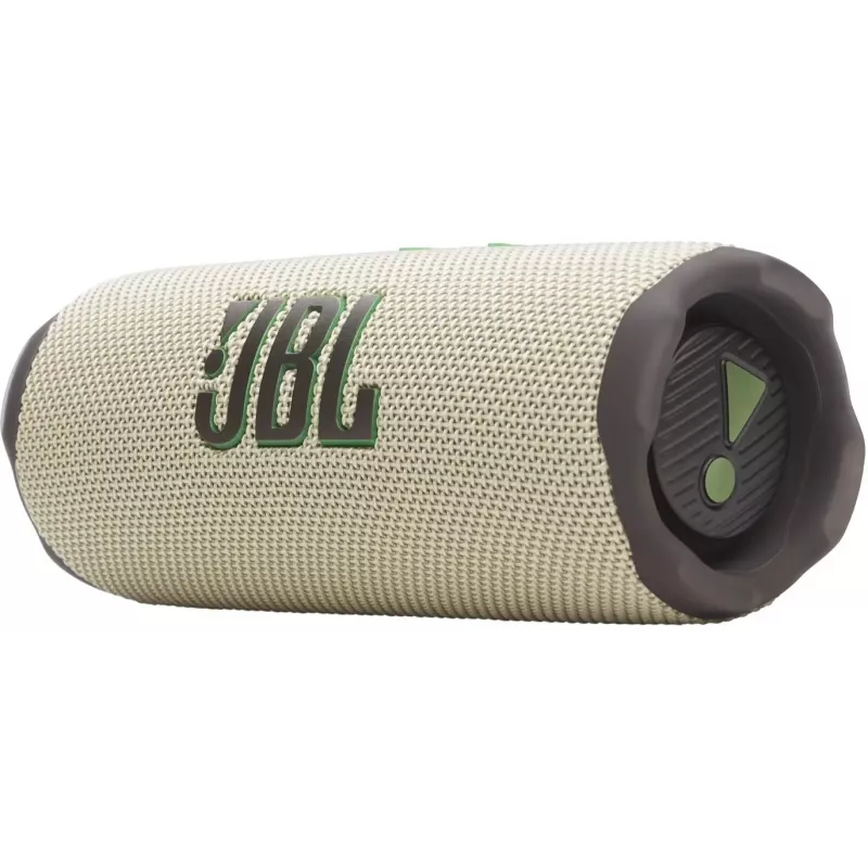 Колонка порт. JBL Flip 7 бежевый/зеленый 35W 1.0 BT 4800mAh (JBLFLIP7SAND)