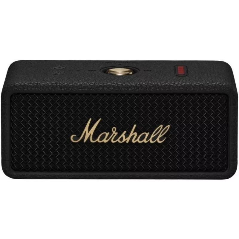 Колонка порт. Marshall Emberton III черный/золотистый 20W 2.0 BT 100м (EMBERTON III BLACK)