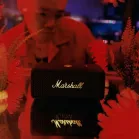 Колонка порт. Marshall Emberton III черный/золотистый 20W 2.0 BT 100м (EMBERTON III BLACK)