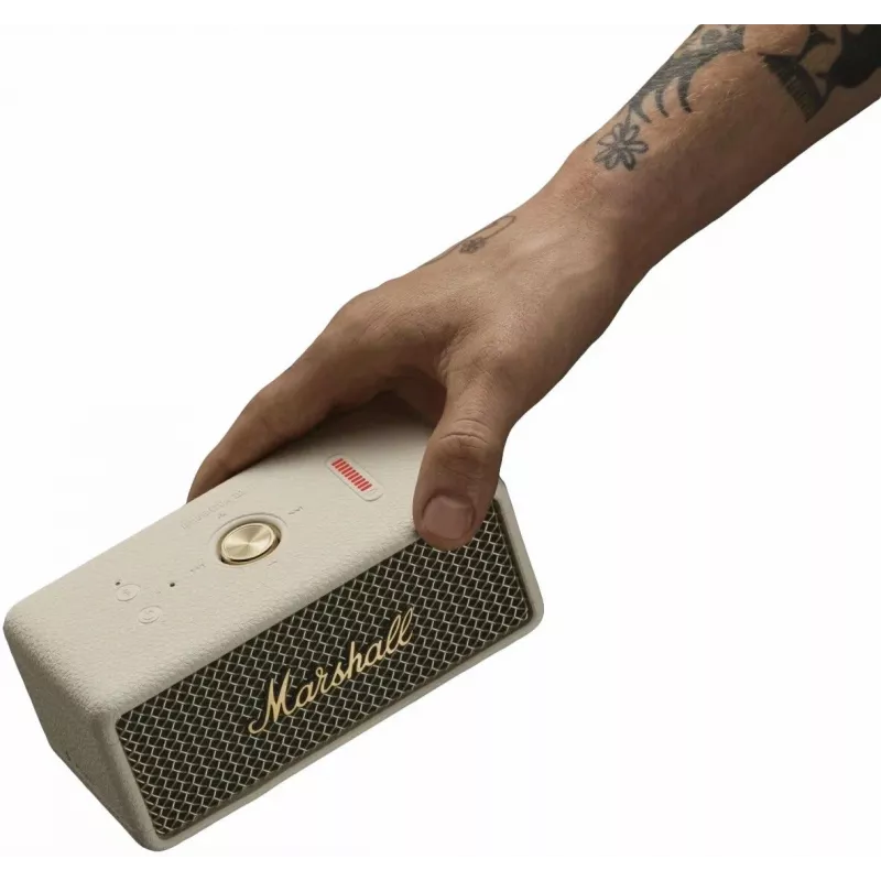 Колонка порт. Marshall Emberton III кремовый/золотистый 20W 2.0 BT 100м (EMBERTON III WHITE)