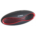 Колонка порт. Hyundai H-PAC100 черный 3W 1.0 BT/3.5Jack/USB