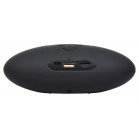 Колонка порт. Hyundai H-PAC100 черный 3W 1.0 BT/3.5Jack/USB