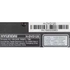 Плеер DVD Hyundai H-DVD120 черный ПДУ