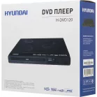 Плеер DVD Hyundai H-DVD120 черный ПДУ