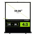 Экран Cactus 59" 90x120см FloorCompactExpert CS-PSFLCE-120X90 4:3 напольный рулонный
