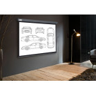 Экран Cactus 168x299см Wallscreen CS-PSW-168X299-SG 16:9 настенно-потолочный рулонный серый