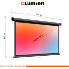 Экран Lumien 84" 137x192см Eco Picture LEP-100129 16:9 настенно-потолочный рулонный черный