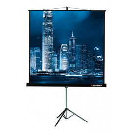 Экран на треноге Lumien 109" 203x203см Master View LMV-100109 1:1 напольный рулонный