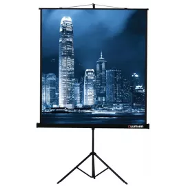 Экран на треноге Lumien 120" 183x244см Master View LMV-100108 4:3 напольный рулонный черный