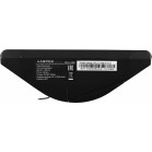 Радиобудильник Harper HCLK-1006 черный LED подсв:зеленая часы:цифровые AM/FM