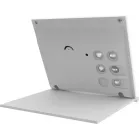 Будильник Ritmix CAT-042 белый LCD подсв:белая часы:цифровые без радио