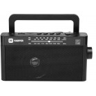 Радиоприемник настольный Harper HDRS-377 черный USB microSD