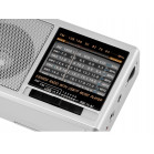 Радиоприемник портативный Hyundai H-PSR160 серебристый USB microSD