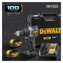 Шуруповерт аккумуляторный DeWalt DCD100M2T (2 акк., з/у), кейс