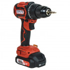 Шуруповерт аккумуляторный бесщеточный REDVERG RD-S18BL/U2