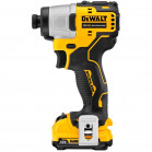 Шуруповерт аккумуляторный импульсный DeWalt DCF801D2-QW