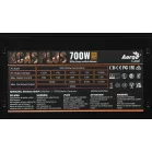 Блок питания Aerocool ATX 700W KCAS PLUS 700 80+ bronze (20+4pin) APFC 120mm fan 7xSATA RTL